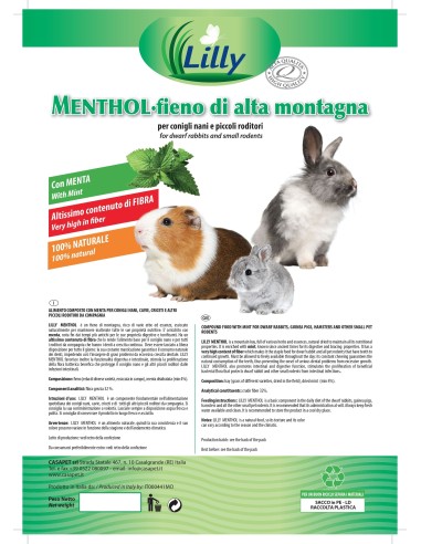 MENTHOL  fieno di montagna con Menta 500g