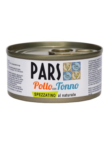 PARS SPEZZATINO POLLO CON TONNO 70g