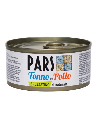 PARS SPEZZATINO TONNO con POLLO 70g