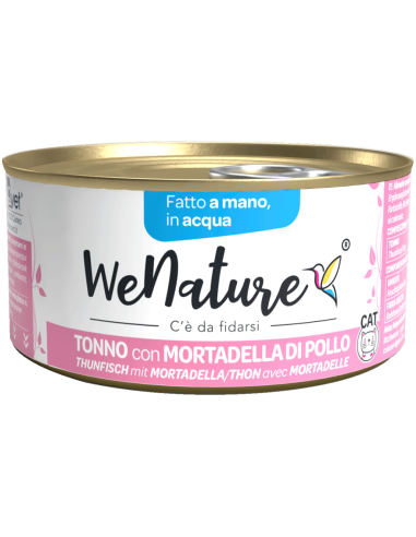 wenature tonno con mortadella di pollo in acqua 85