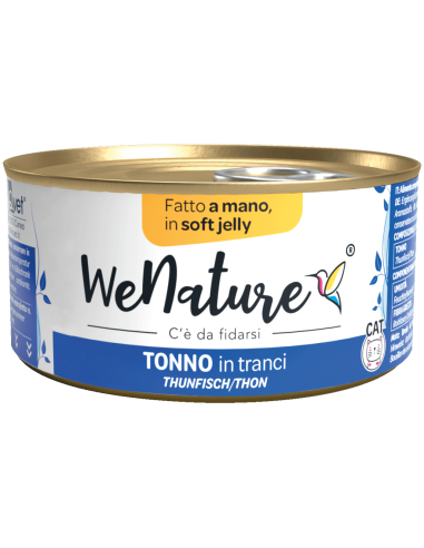 wenature tonno in tranci in jelly 85g