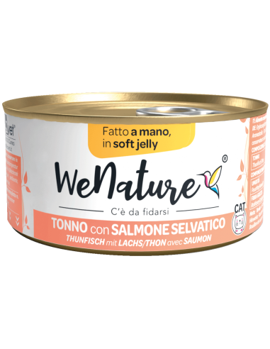 wenature tonno con salmone in soft jelly