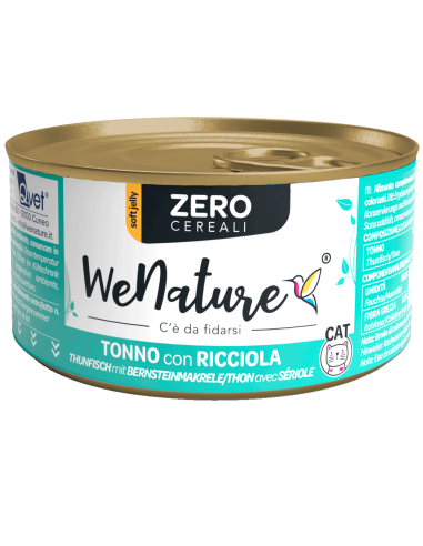 wenature zero cereali tonno con ricciola