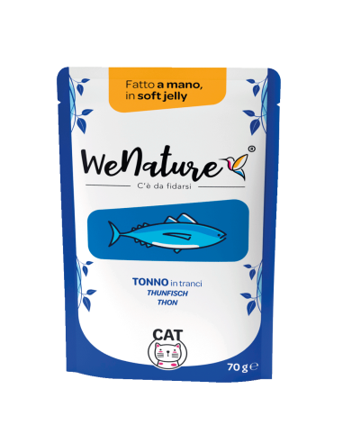 wenature tonno in tranci in soft jelly 70g