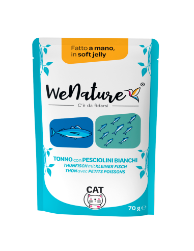 WENATURE TONNO con PESCIOLINI in SOFT JELLY 70g pouch