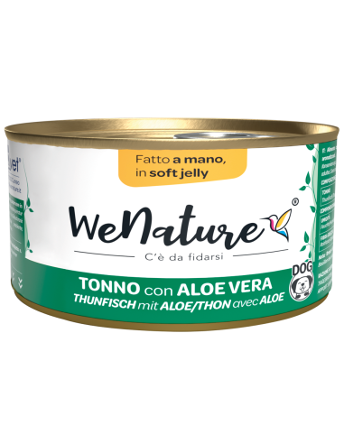 WENATURE DOG Tonno con  Aloe Vera in JELLY 150g