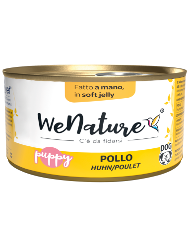 WENATURE DOG PUPPY Pollo in JELLY 150g